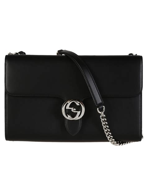 gucci leather bag mens|Gucci shoulder bags for women.